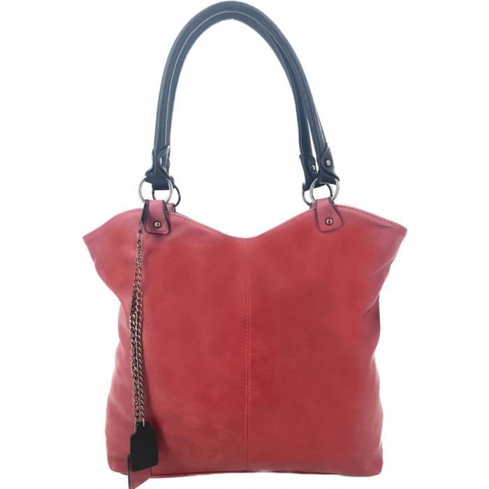 Bleu cerise sac a main top
