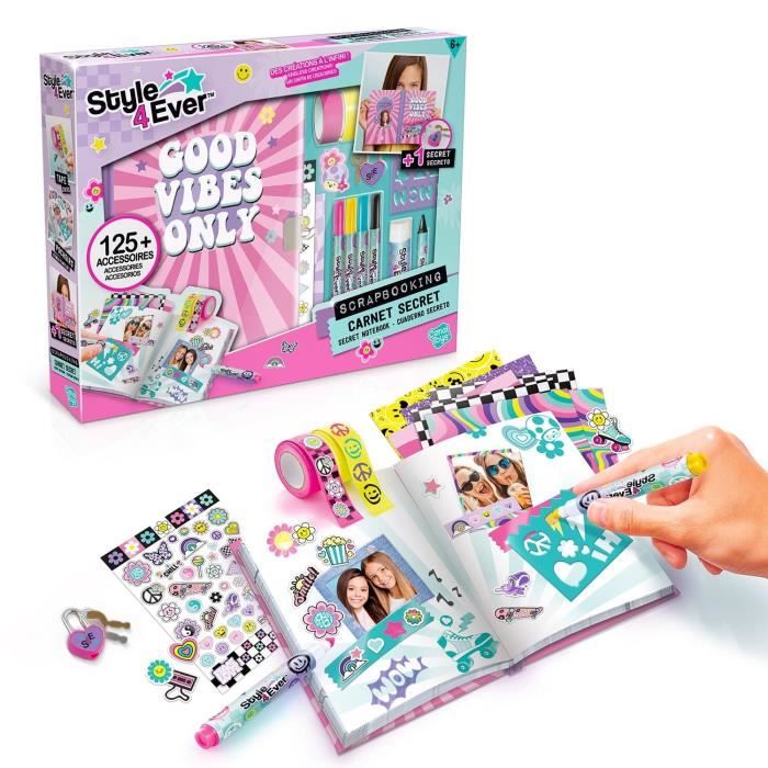 Jeu Créatif Canal Toys Style 4 Ever Mini Fabrique à Papeterie – Personnalise Carnets et Décos - vue 4