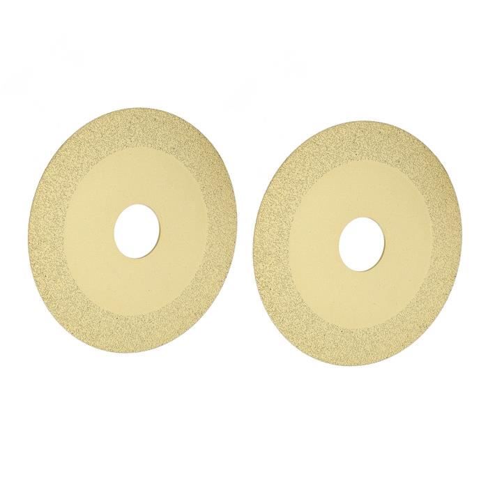 2 Disques Diamant 100mm Pour Couper Verre Et Carrelage - Pour Meuleuse D'angle, Neufs
