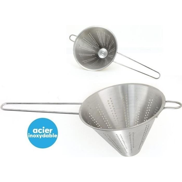 Passoire Alessi 'Max Le Chinois' 90025 – Inox – Fabriquée En Italie (prix Doux)
