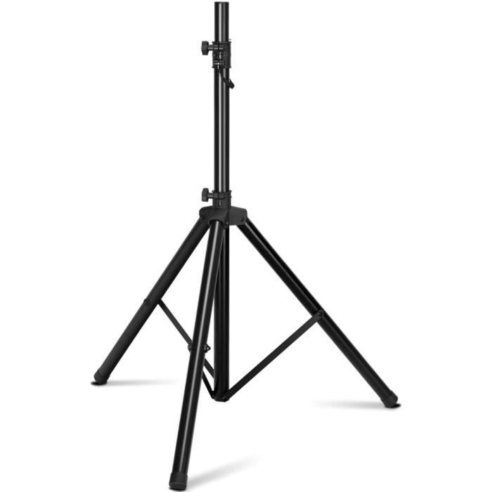 GOPLUS Support Pied dEnceintes TélescopiqueHauteur Réglable 97-183CMCharge 50KGConvient pour FêtesStudios de Musique