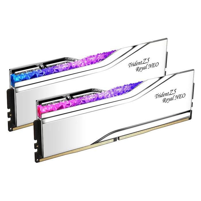 Mémoire RAM DDR5 G.SKILL Trident Z5 Royal Neo 32 Go (2 x 16 Go) - 6400 MHz - Latence CAS 30