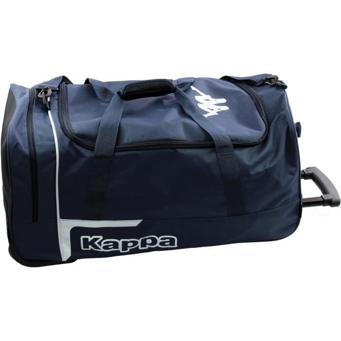 Sac de sport à roulettes Kappa Torba 60 L - bleu - M - Cdiscount