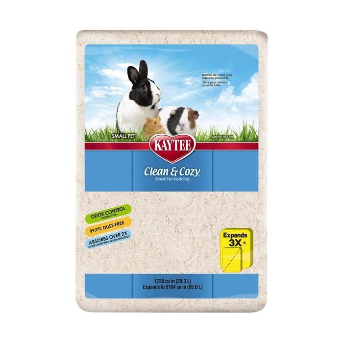 Meilleurs prix pour Kaytee Clean -amp Cozy : litière en papier, super absorbante - 529144