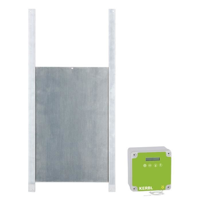 Porte de poulailler automatique coulissante - 300 x 400 mm 