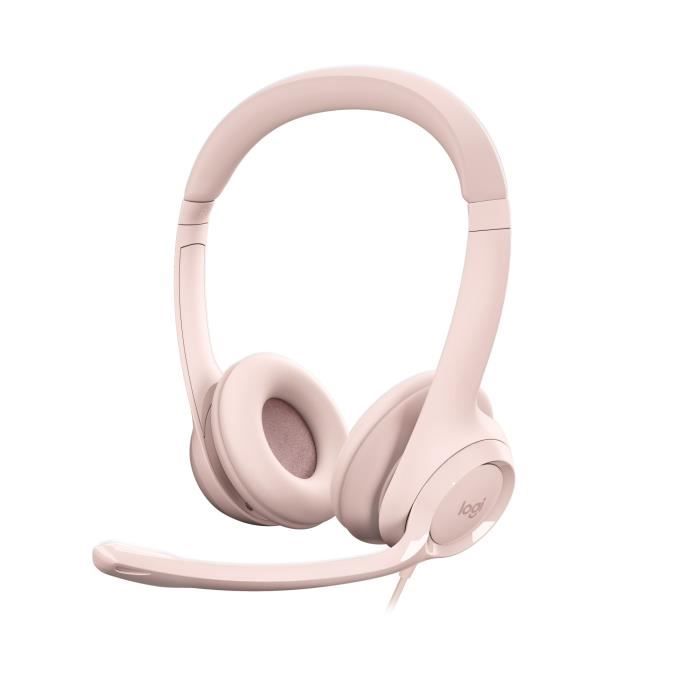 Logitech USB Headset H390 Rose
