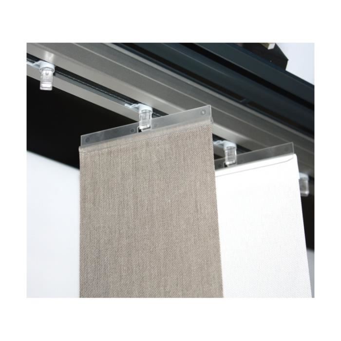 Chaînette Basse Chromée 89 Mm Pour Store à Lamelles Verticales - Longueur 3,2 M, Recoupable - Pour Orientation Des Lamelles