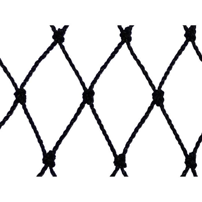 Comparer les prix de Filet de volière - Maille de 60mm Noir 12.5m x 20m