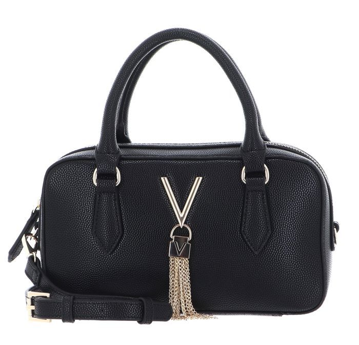 VALENTINO Sac à main noir pour femme Divina Handbag Nero Gold