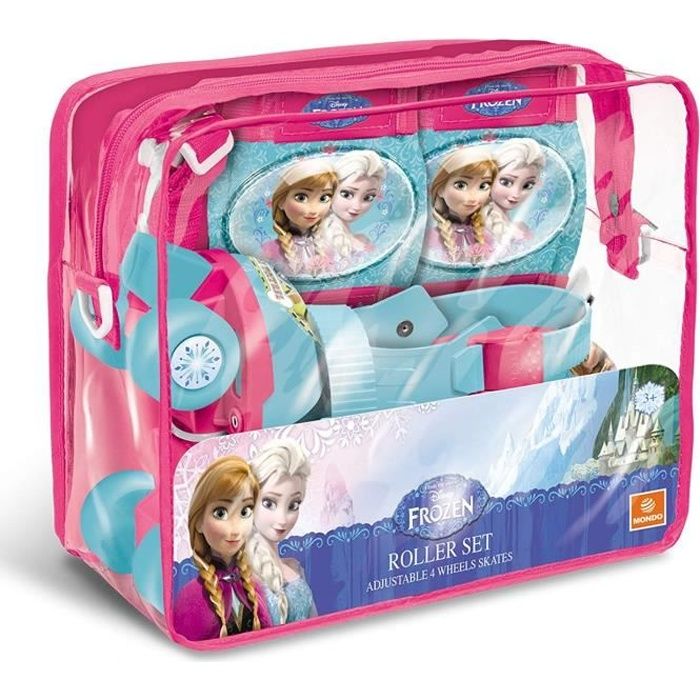 Set Patins à Roulettes Réglables Cars 3 + Protections – Taille 22-29 (3-5 Ans)