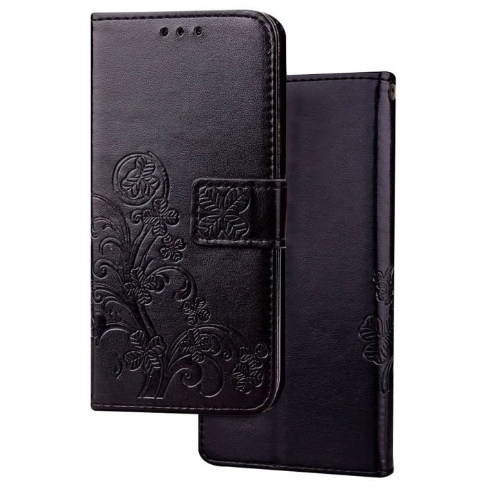 Housse Portefeuille En Cuir Synthétique Pour Wiko Upulse Lite - Fermeture Aimant