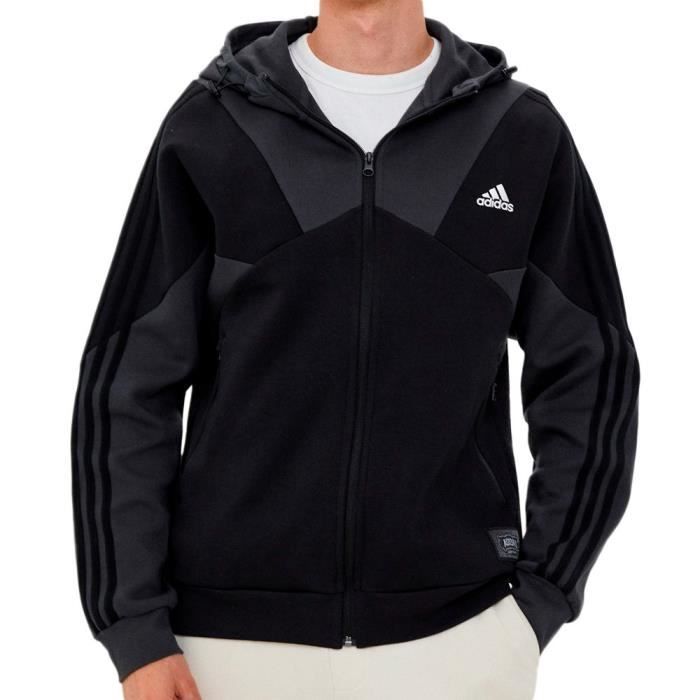 Veste Noir Homme Adidas HE7469