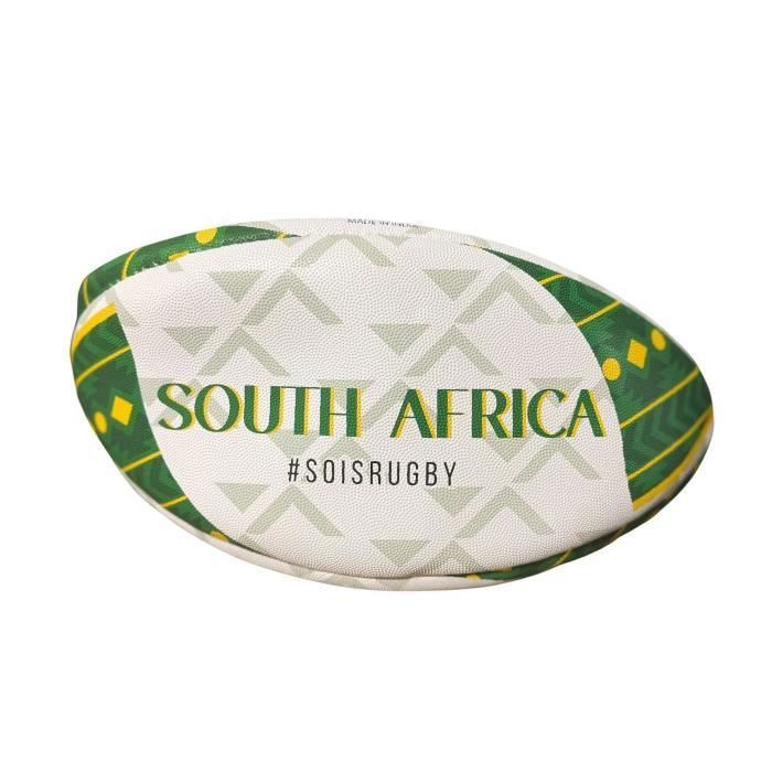 Gilbert Ballon De Rugby Afrique Du Sud - Taille 5 Officielle Springboks