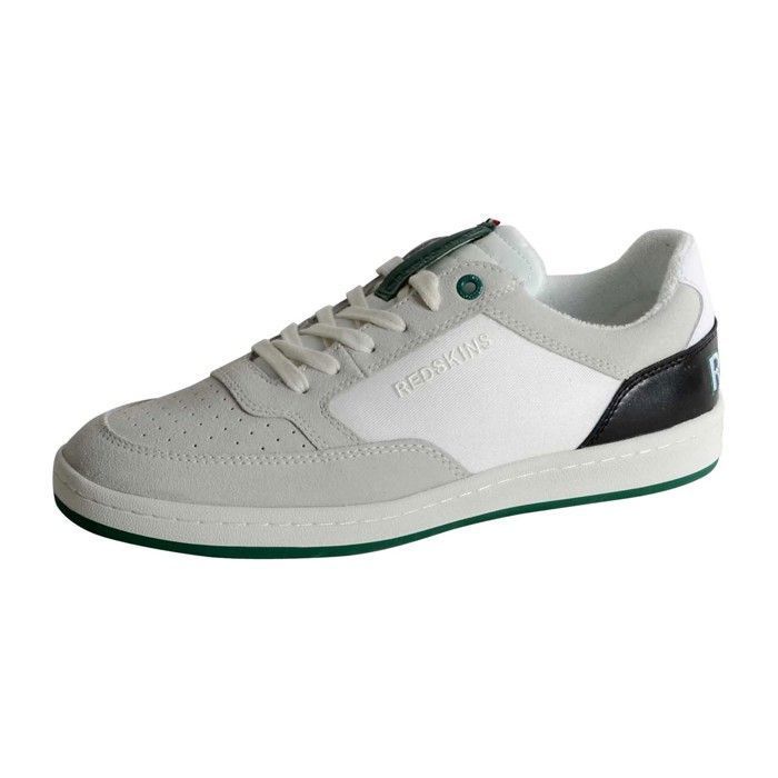 Basket Redskins Yaron - Blanc+Noir+Vert Basket Redskins Yaron - Blanc+Noir+Vert
