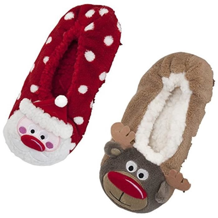 pantoufle noel