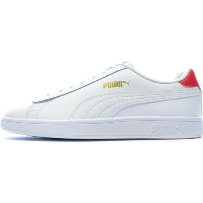 puma rouge et blanche