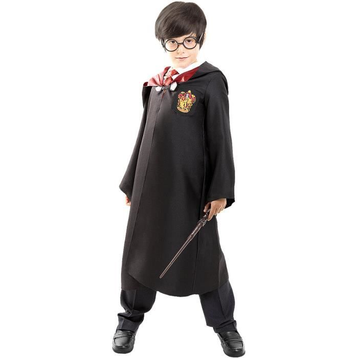 Déguisement adulte Harry Potter + Baguette + Cravate - STD