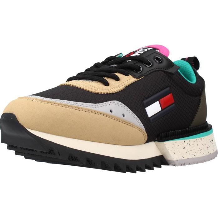 Tommy Jeans Basket Tommy jeans 109471 Noir 38 - TOMMY JEANS - Femme - Lacets