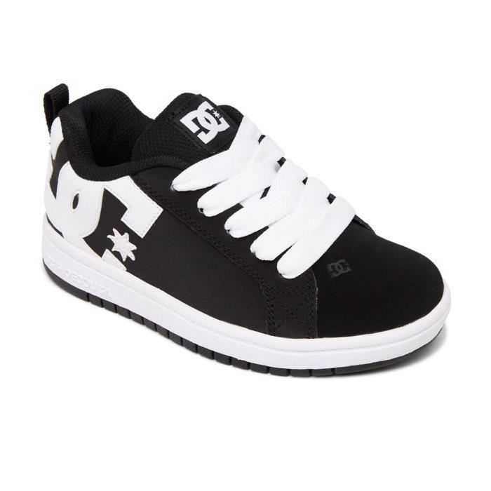 DC Shoes Court graffik adbs100207 bkw Negro/blanco Cdiscount Chaussures
