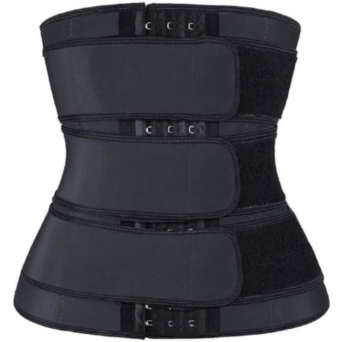 Ceinture De Sudation Gaine Amincissante KUMSODE – Noir, Taille M, Polyester, Pour Femme