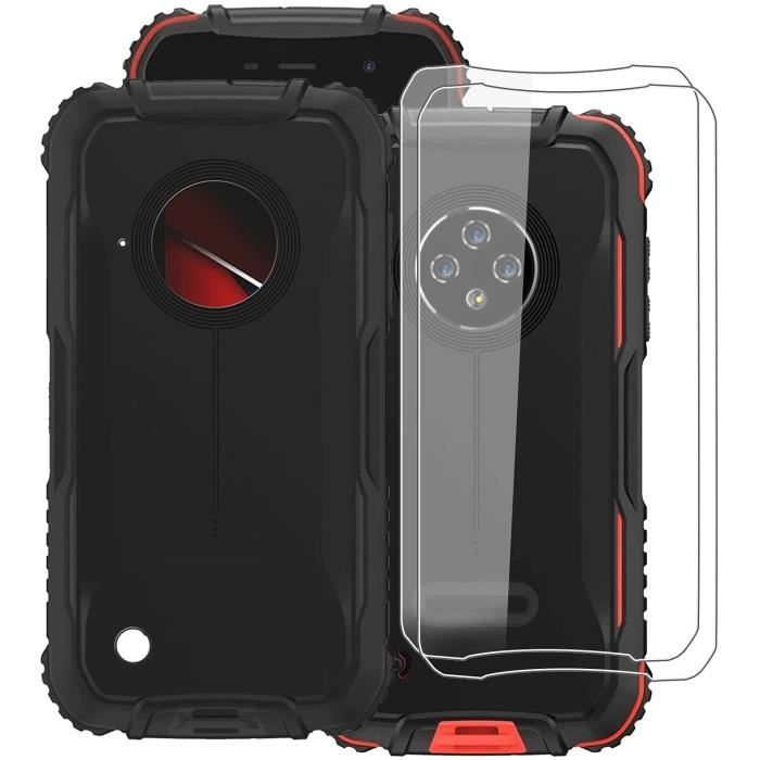 Ph26/® Doogee X50 Etui Housse Coque Folio violet de qualit/é