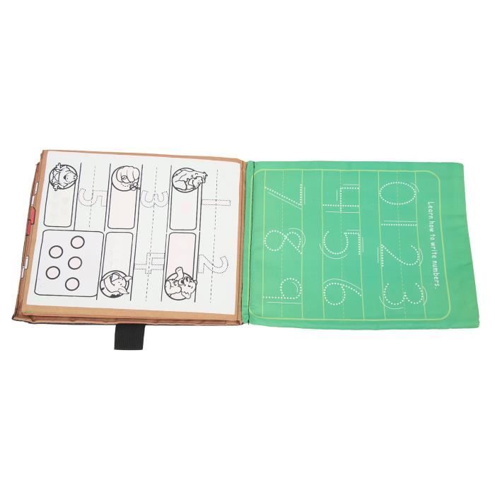 Lot De 2 Livres En Tissu Pour Bébé - Doux, Lavables, 3D - Jouet Éducatif Dès 3 Mois