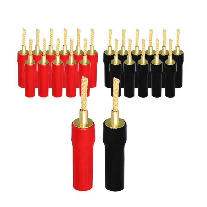 Connecteurs Audio à Ressort – Blocs De Connexion 2 Voies Push Release (lot De 5, Uxcell)