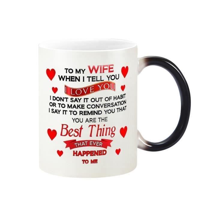 Tasse En Céramique Raton Laveur Coloré Sensible à La Chaleur