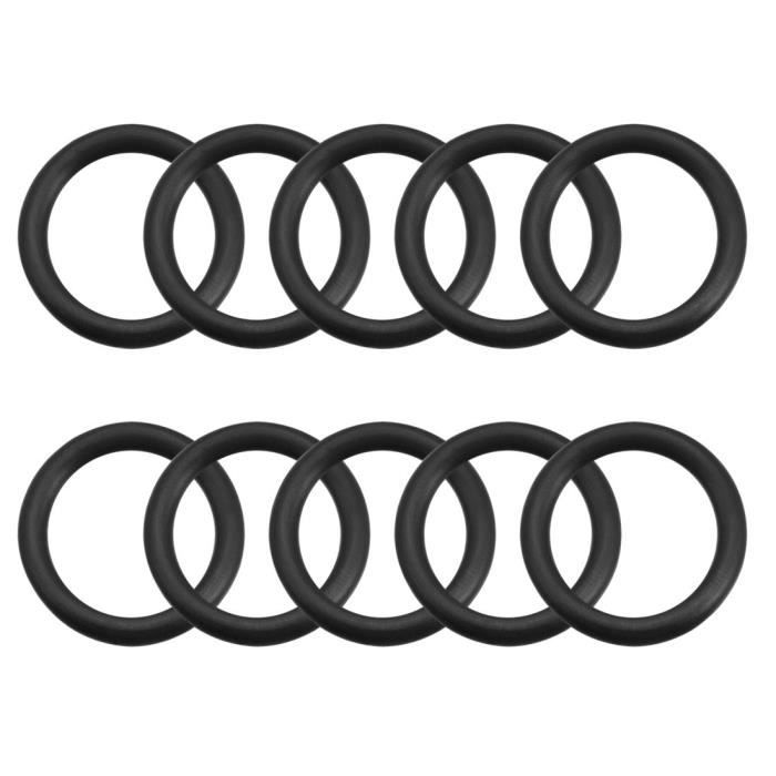 Sourcing Map Lot De 25 Joints Toriques En Caoutchouc Nitrile 8 Mm