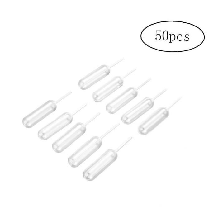 Pipettes de transfert en plastique transparent 4 ml 50 50 
