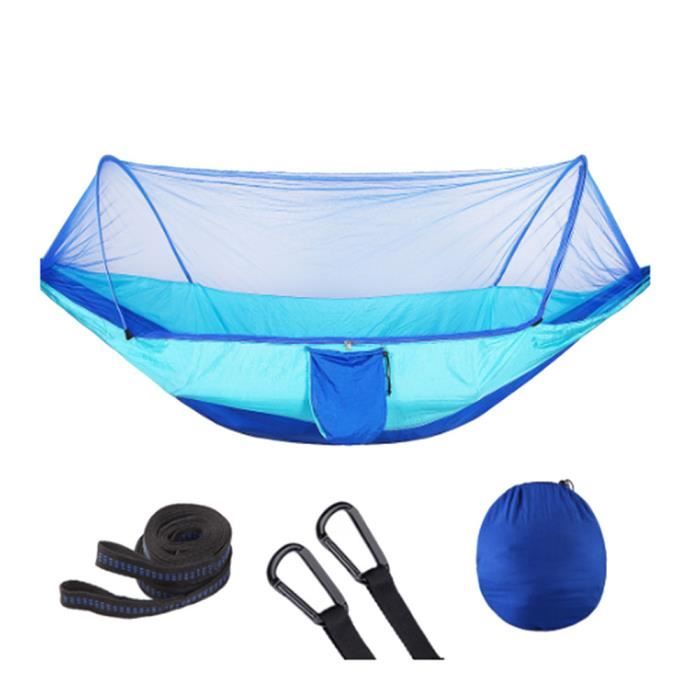 Hamac De Camping Simple Et Double Avec Filet Anti-Moustique Et Anti