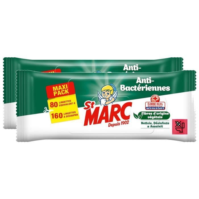 Bigbigriver Lot De 2 Boîtes Lingettes Nettoyantes Chaussures - 60 Lingettes Portables Anti-Taches