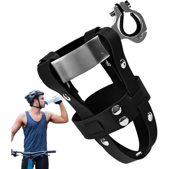 Porte-bidon Vélo FIFTY-FIFTY En Alliage Aluminium - Léger (22g), Compatible Bouteilles 6.5-8.4cm - Pour VTT, Route