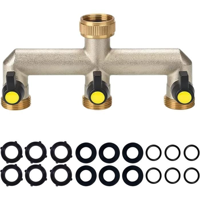 Brensty 3/4 Pouce En Laiton Mousse Jet Buses Jardin Paysage RéGlable Multi- Buse Jardin ÉTang DéCoration ÉQuipement