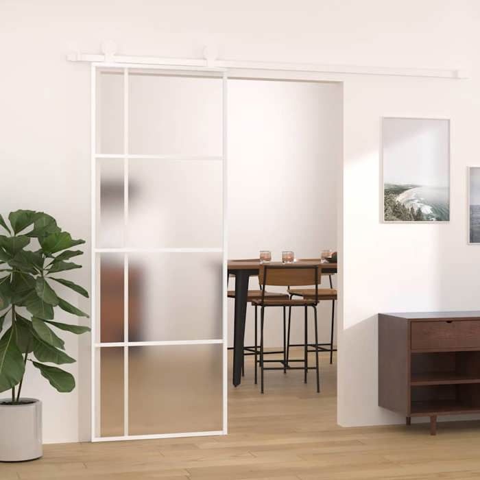 Porte coulissante vidaXL 90x205 cm - vue 9