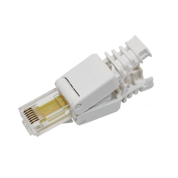 Connecteur RJ45 UTP, sans outil, Cat.6 - Cdiscount Informatique