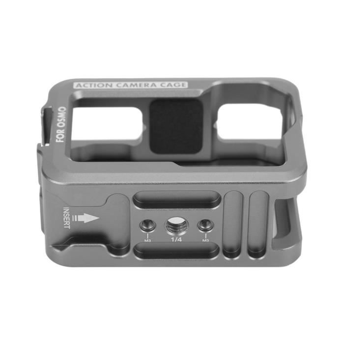 Cage De Protection En Alliage Alu Pour GoPro Hero 9/10/11/12 - Boîtier Rigide