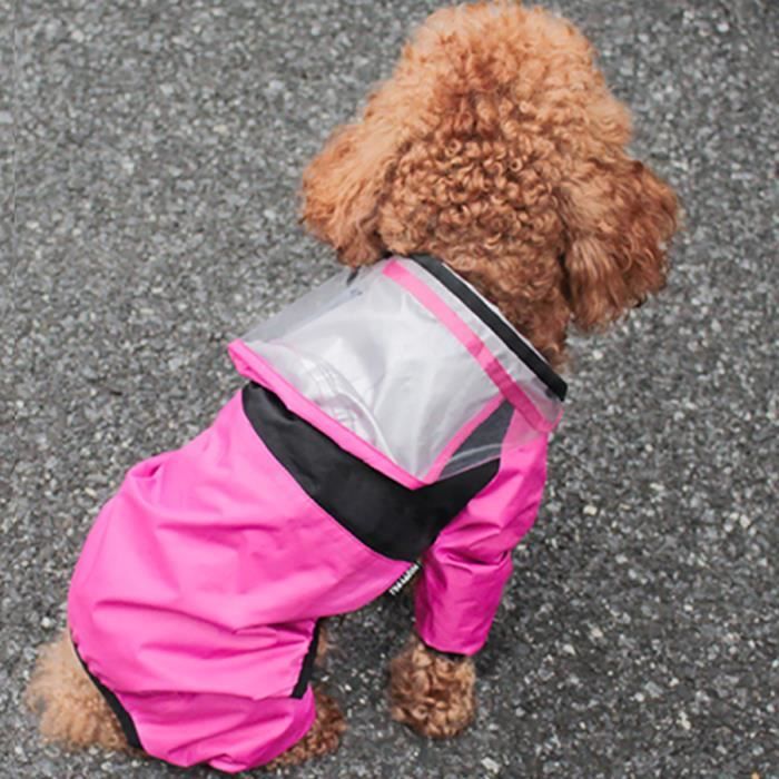 PET ACCESSOIRE,Silver-XS--manteau imperméable pour chien, 4 couleurs, chiot'extérieur,  XS 2XL, imperméable, combinaison, vêtements p - Cdiscount