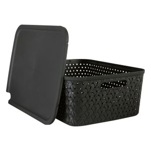 2 Paniers En Toile, Paniers De Rangement En Tissu De Lin, Pliables