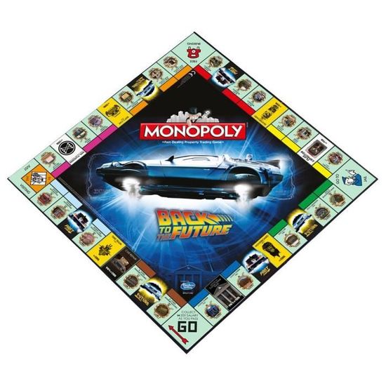 Jeu de société Retour vers le Futur Exclusivité - Monopoly