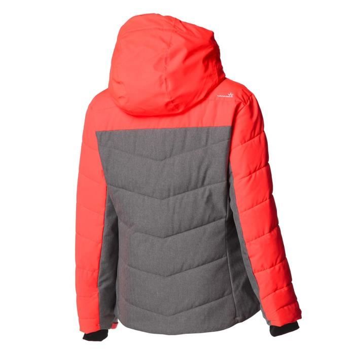 WANABEE Doudoune SAVINAZ 500 Femme Rouge Corail Cdiscount Sport