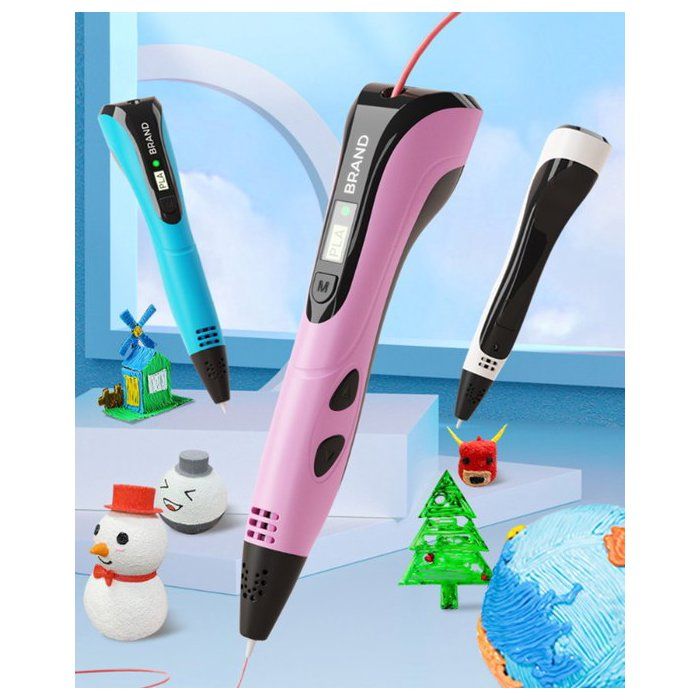 Stylo 3d Stylo 3D - Stylo 3D pour enfants - Kit de démarrage stylo 3D - Avec ...