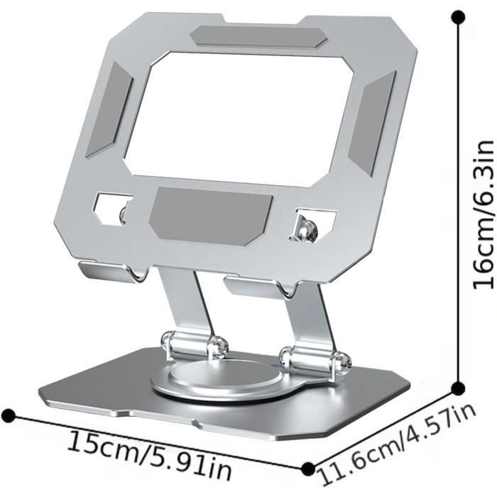 Support VESA Pour Tablette/moniteur Portable – Bras Extensible, Pivot 360°, Base Stable – Pour écrans Jusqu’à 18,5”