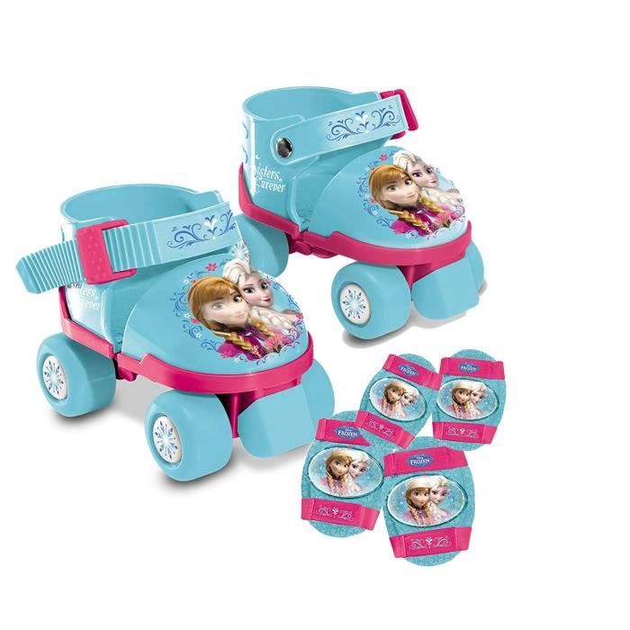 Rollers Réglables et protections LA REINE DES NEIGES - MONDO - Fille -  Taille 22 à 29 - Achat / Vente RDN Set Roller Skate - Cdiscount