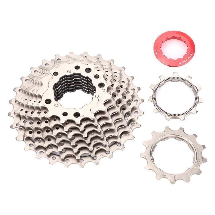Cassette de vélo à 11 vitesses, pignon de volant d'inertie léger pour
