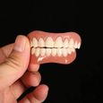 Fausse Dents Haut et Bas Prothese Dentaire Amovible Haut et Bas Dentier pour Inférieure et Supérieure Réparez rapidement vos d 8f926-2