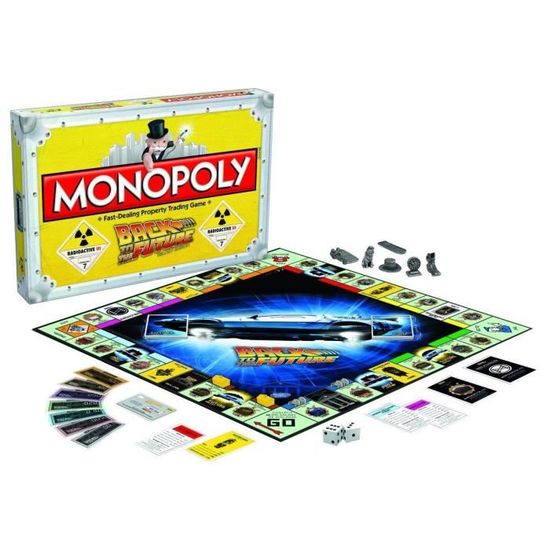 Monopoly - Retour vers le futur - Cdiscount Jeux - Jouets