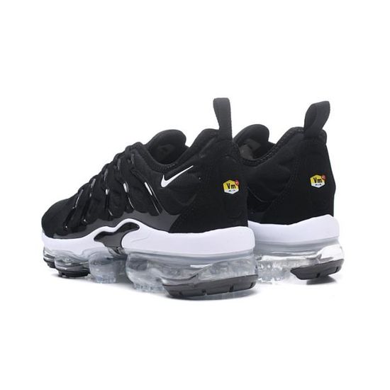 Nike Air VaporMax Plus TN Baskets Homme Et Femme Noir blanc