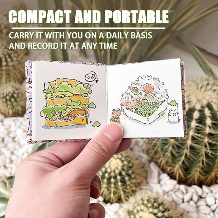 7 Pièces Carnet Aquarelle Mini Palette Aquarelle Pocket Artist Watercolour Travel Set Palette d'Aquarelle Portable Nano Palette Watercolor Mini Watercolor Palette