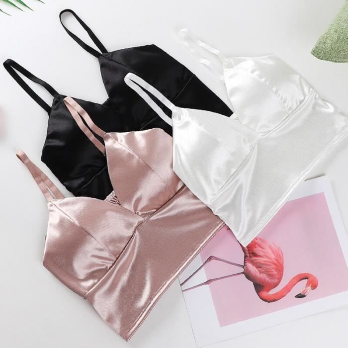 Caraco Court Coton Femme Doublure Robe Transparente - Sans Couture Respirant - Tailles S à 2XL - Sous-Vêtement Invisible